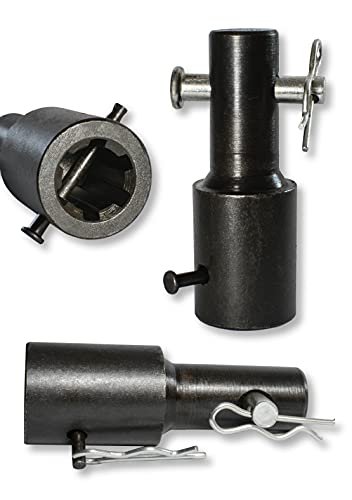 WERHE Adapter für STIHL Erdbohrer BT 106 C, BT 120 C, BT 121, BT 130, BT 131 – Hochwertiger Stahl, universell einsetzbar - Image 3