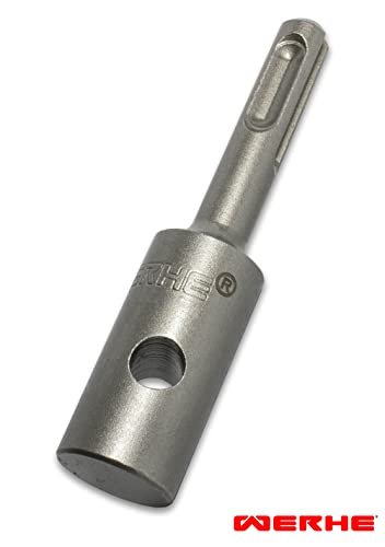 WERHE Doppelwendel Erdbohrer Ø150mm 80cm – Pfahlbohrer mit SDS Plus Adapter – Robust & Präzise - Image 9
