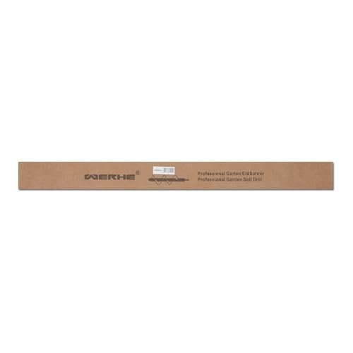 WERHE Erdbohrer 60 mm Ø, 600 mm lang für Bohrmaschine und Akkuschrauber – Gartenbohrer zum mühelosen Pflanzen von Blumen, Sträuchern und Graben von Zaunpfahl-Löchern - Image 9