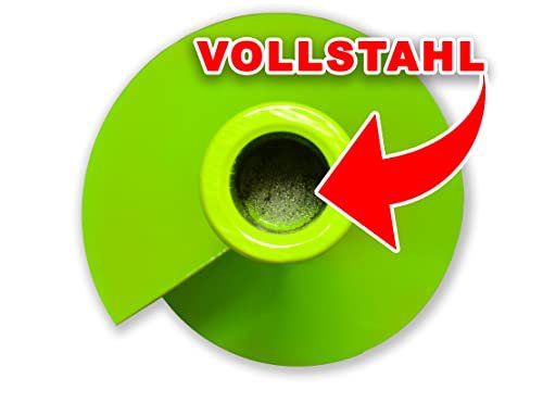 WERHE® Profi Bohrer VollStahl, Erdbohrer für bohrmaschine 180 mm Doppel-Welle extrem robust - Pfahlbohrer Brunnenbohrer präzise Bohrspitze. - Image 9